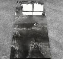 High Gloss Black Marble Porcelain Floor Tile 1200 X 600