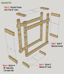 Firewood Rack Plan For Half Rick With Top Shelf Assembly Diagram Firewood Rack Plans Firewood Storage Outdoor Firewood Rack