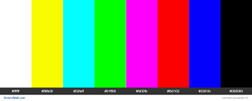 In the era of analog television, color bars were not displayed by televisions without a signal. if you are only using, or plan on cutting the (cable) cord and only using, an antenna for all your local tv you may try to adjust the dish in order to get the right signal. Tv No Signal Color Bars Hex Rgb Codes