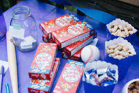 Reveal party gender reveal food ideas. Paper Party Supplies Party Games Gender Reveal Party Ideas Gender Reveal Baseball