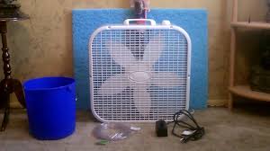 Have put 6x noctua fans blowing out of the garage's upper ventilation vent (the pressure causes an equal can go through as much as a gallon an hour so a 5 gallon bucket wasn't cutting it. Homemade Evaporative Air Cooler Simple Box Fan Conversion Easy Instructions Video Dailymotion