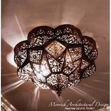 Curtains, slipcovers, lamps, fans, valances, fireplaces, mirrors Traditional Ceiling Light Moroccan Ceiling Lights Flush Mount Lighting