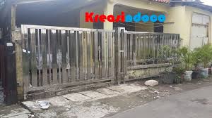Model Pintu Pagar Stainless Steel Paling Top Guna mendapatkan sebuah rumah idaman, semua bagian rumah haruslah memiliki desain yang bagus mulai dari eksterior dan interiornya. model pintu pagar stainless steel