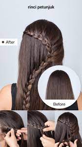 Video terbaru gaya kepang kepang rambut panjang dengan model kepang modern menggunakan kreasi kepang rambut cara kepang mudah tag : Gaya Rambut Wanita Dan Tutorial Gaya Rambut Kepang For Android Apk Download