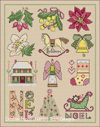 Mariescrossstitch is family run business specialising in needlework kits and all accessories you need. Lesley Teare Designs Christmas Motifs Cross Stitch Pattern