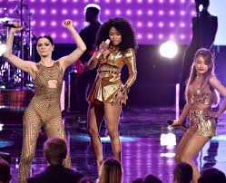 Ariana grande nicki minaj jessie j (live vma 2014 behind the scenes). Bang Bang Nicki Minaj Jessie J And Ariana Grande On Stage At The Amas2014 Capital
