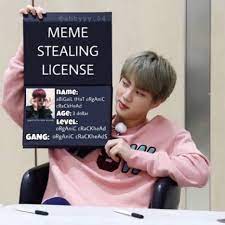 Pin On Twitter Bts Meme Stealing