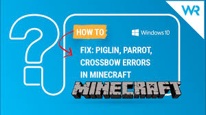 The makers of crossbows and crossbow accessories go to great lengths to ensure their products are safe, durable and reliable; How To Fix Piglin Parrot Crossbow Errors In Minecraft