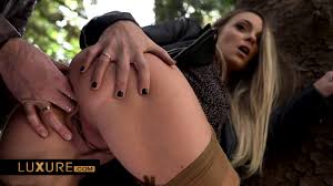 Wife sharing with a friend in a forest xhRyb90