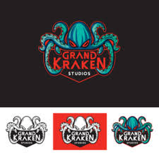 Kraken Logos | 50 Custom Kraken Logo Designs