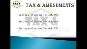 Some amendments have not yet been incorporated. Section 2 Section 3 And Section 4 Of Income Tax Act 1961 Youtube