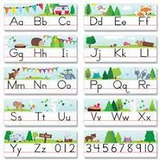 These would make a colourful alphabet line if displayed in your classroom or . Alphabet Lines For Classroom Cursive Alphabet Charts