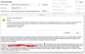 Unable To Create A New Remote Session With Ios Mobile Testing Katalon Community