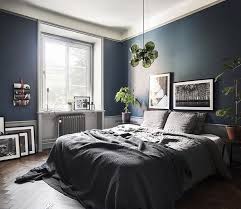 Black And Blue Room Pin By Dnovelly On Dream Home Blue Bedroom Walls Bedroom Interior Dark Blue Bedrooms