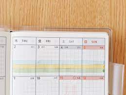 マイルドライナーを活用して手帳を便利に 私の蛍光ペンの使い方まとめ アオイロノヲト マイルドライナー 手帳 蛍光ペン