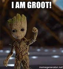I Am Groot Baby Groot Language Meme Generator