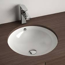 Ces vasques en céramique s'encastrent dans un meuble de salle de bain ou de cuisine. Vasque A Encastrer Par Dessous Ronde 43 Cm Ceramique Asako