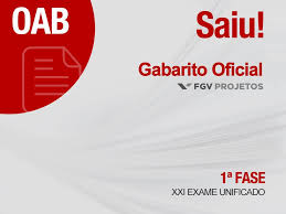 A fundação getúlio vargas (fgv) divulgou a retificação do gabarito preliminar da 1ª fase do xxvi exame de ordem da oab. Saiu Oab Fgv Publica O Gabarito Damasio Educacional Facebook