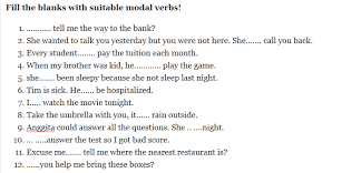 The nurses should not take that medicine, and posted in exercisetagged soal bahasa inggris, soal fill in the blank. Contoh Soal Modals Verbs Dalam Bahasa Inggris