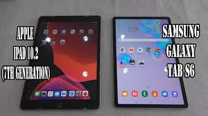 Apple Ipad 10 2 2019 Vs Samsung Galaxy Tab S6 Speedtest And Camera Comparison Youtube