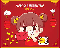 We're here to help you find the right gift that delivers the experience you deserve. Cute Girl Holding Red Envelope Happy Chinese New Year Greeting Cartoon Character Illustration 1936482 Vector Art At Vecteezy