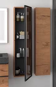 Colonne Vitrine Salle De Bain Verre Fume Idee Salle De Bain Rangement Salle De Bain Idees Salle De Bain