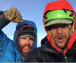 Sean Villanueva e Jon Griffin aprono "La Chaltenense" al Fitz Roy