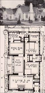 Cottages often feature stone predominantly, lending to the lived in, historic look. Design 3 1916 Ideal Homes In Garden Communities Cute House But To Have The Guests Have To Cottage Floor Plans Country House Floor Plan Cottage Design Plans