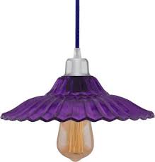Glass ceiling shades always feel wonderfully modern and allow your bulbs to bathe the room in light while taking care of any glare. Homesake Industrial Vintage E27 Colored Glass Pendant Lampshade Filament Led Hanging Ceiling Light Violet Pendants Ceiling Lamp Price In India Buy Homesake Industrial Vintage E27 Colored Glass Pendant Lampshade Filament Led Hanging Ceiling