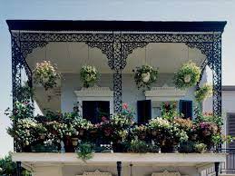 French Quarter Balcony With Classic Ironwork New Orleans Louisiana Digital File From Original Library Of Congress