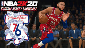 Shop official sixers jerseys and philadelphia 76ers gear at fanatics! Nba2k20 Custom Jersey Showcase Philadelphia 76ers Youtube