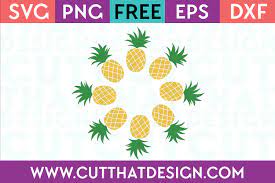 Download Free Pineapple Svg Files By Cut That Design