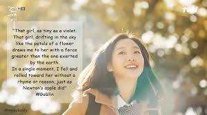 Senin, 9 juli 2018 | 17:25 wib. Korean Drama Quotes Goblin Dokkaebi Empiechubby Com