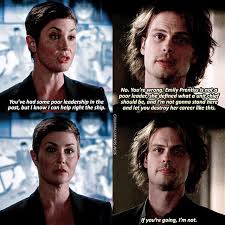 Jody Mills Stop That And Get Back To Supernatural For The Final Season Criminal Minds Criminal Minds Reid Criminal Minds Memes