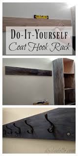 Diy projects coat rack ideas look designs. Diy Wall Mounted Coat Rack Coat Rack Wall Coat Rack Wall Entryway Wall Mounted Coat Rack