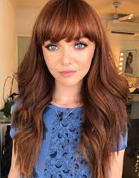 Pinterest Deborahpraha Long Hair With Bangs Fringe Hair Style Hair Styles Haircuts For Long Hair Hair Color Auburn