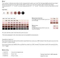 The Most Helpful Guide I Ve Found For Bra Sizing Source H M Website Sizing Chart Good Notes Sizing Chart Lettering