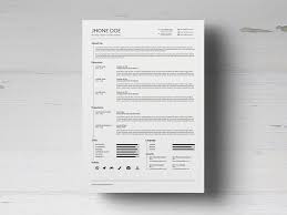 That's why we have created the minimalist resume template just for you. Free Minimalist Timeline Cv Resume With Elegant Design Cv Template Resume Template Free Resume Templates