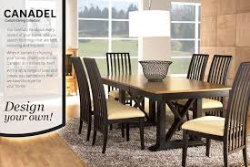 Canadel Udesign Canadel Udesign Casual Dining Rooms Furniture Solid Wood Dining Set