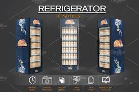Refrigerator Mockup Personal Presentation Mockup Mockup Design