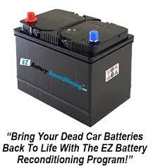 How To Restore A Battery Reconditioning Nicad Batteries Battery Reconditioning Business Fix It Dead Car Battery Car Battery Battery