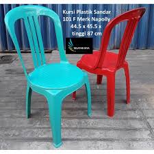 Sell Plastic Chair Code 101 F Napolly Brand Red Green Color
