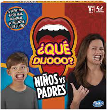 These have never been removed from the box. Hasbro Gaming Juegos De Mesa Que Dijooo Ninos Contra Padres Amazon Com Mx Juguetes Y Juegos