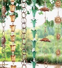 Rain Chain Basin Rain Chains And Rain Barrels Rain Chain Rain Chain Diy Garden Art