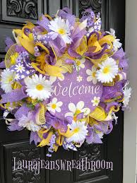 welcome wreath spring wreath spring deco mesh wreaths easter spring wreath spring mesh wreaths spring wreath spring mesh wreaths