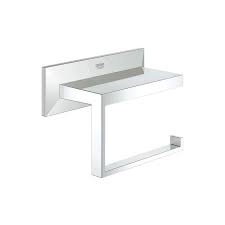 From robe hooks to towel bars and rings, each line includes the items you'll need to transform your bathroom into a relaxing and soothing sanctuary. Grohe Toilet Paper Holder