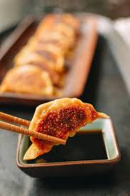Japanese Gyoza Dumplings Recipe Recipes Food Japanese Cooking