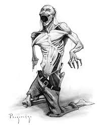 Drawing The Walking Dead Zombie Halloween Special Zombie Drawings Zombie Illustration Zombie Art