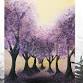 Mystical Forest with Purple Trees, a Painting event image