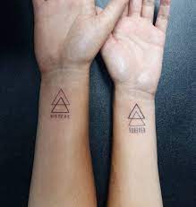 25 Sister Tattoo Ideas To Get With Your Other Half Friend Tattoos Brother Tattoos Small Sister Tattoos